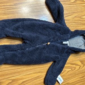 NWT carters Sherpa pram bodysuit 3 MTH